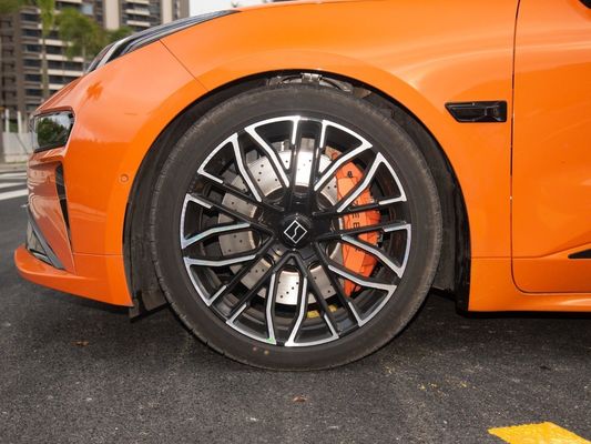 Zeekr 001 23 You έκδοση 100kwh Πορτοκαλί Z-Sport ηλεκτρικό αυτοκίνητο με κλειστό τύπο σώματος