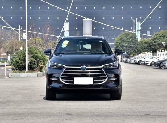 Μαύρο 2022 BYD Tang EV 635 χλμ. Τέσσερις τροχούς οδήγησης Flagship Edition Επιλεγμένο 6-θέσιμο αυτοκίνητο