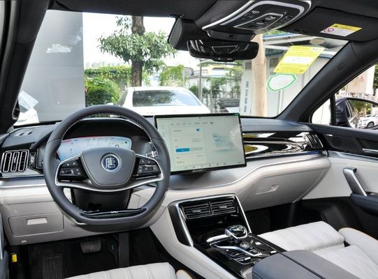 Μαύρο 2022 BYD Tang EV 635 χλμ. Τέσσερις τροχούς οδήγησης Flagship Edition Επιλεγμένο 6-θέσιμο αυτοκίνητο