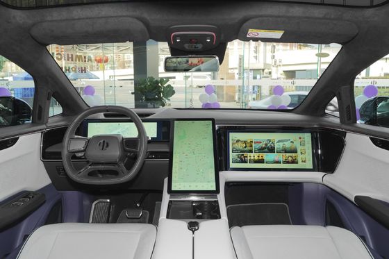 Ενέργεια οχήματα 2021 Hiphi X Luxury έκδοση 6 θέσεων SUV EV 220kw Ενέργεια τύπου Ηλεκτρική