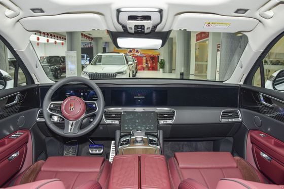 P0000096 Ηλεκτρική ενέργεια τύπου 2022 Hongqi E-HS9 6θέσεων 690km Qixiang Edition EV SUV αυτοκίνητα