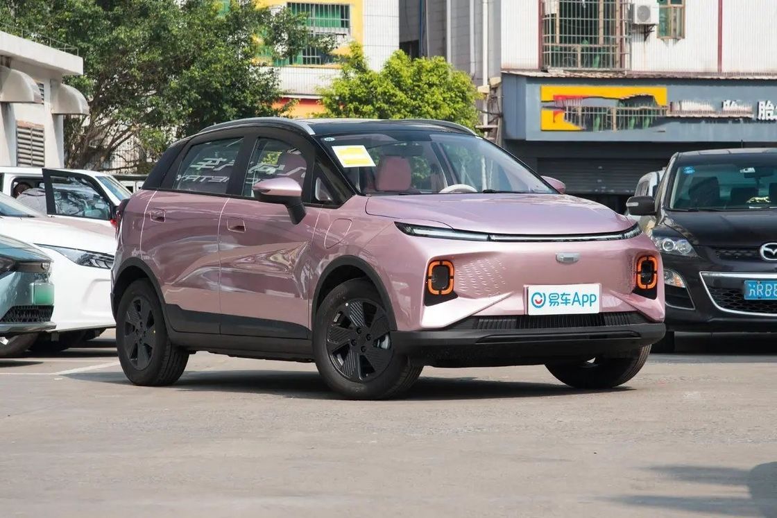 Προσαρμογή Geely Geometry E 2023 401km Pink Special 5 θέσεων EV SUV 4006*1765*1550