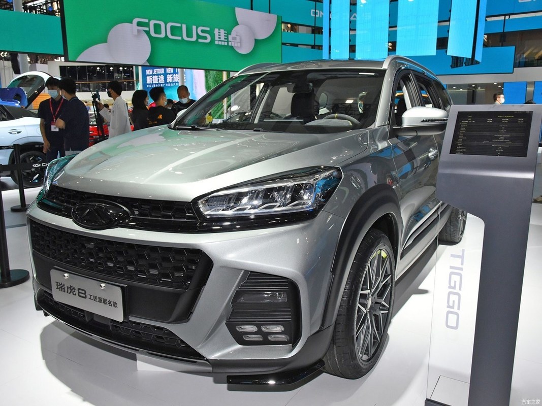 Το Chery Tiggo8 1.5TCI Mt Σιβηρικό 7-θέσιμο βενζινοκίνητο αυτοκίνητο για προσαρμογή και εκτόξευση